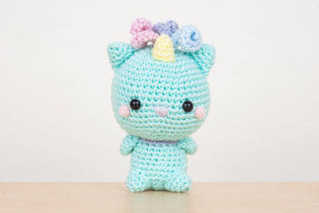 Meowicorn Amigurumi Pattern & Kit